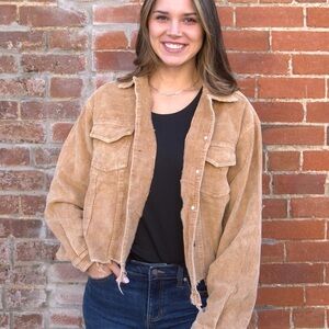 Corduroy Trucker Jacket